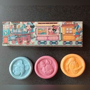 91' Disney Mickey Mouse Avon Soaps Vintage 90s Minnie Donald Duck Train